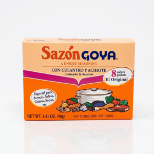 Sazón Goya con Culantro y Achiote (40 g / 8 Sobres)