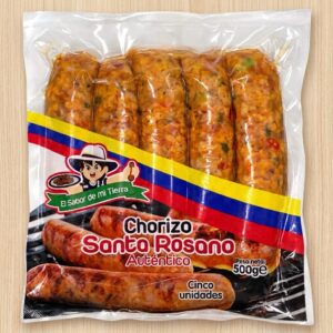 Chorizo Santarrosano Paquete de 5 Unidades 500 g